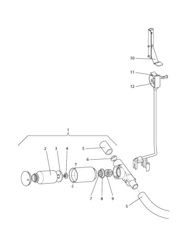 Pièces détachées 7600 - Freshbrew - Mixeur Cafe, FB - 14 - K007X00 - Wittenborg 