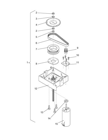 Pièces détachées 7600 - Freshbrew - Entraînement, cpl. - 19 - K007X00 - Wittenborg 