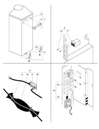 Pièces détachées 55 - Freshbrew - Kit diverses - 16 - K011X00 - Wittenborg 