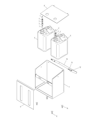 Vue éclatée 1 pour Machines Pour Sous Vide Kit per AOR cambio olio automatico - until 2022.05.10 