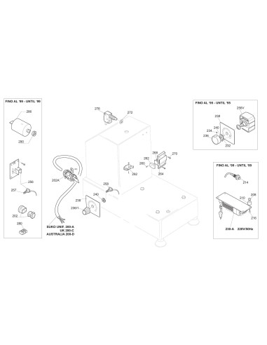 Vue éclatée 2 pour Cutter C4 VV CE 