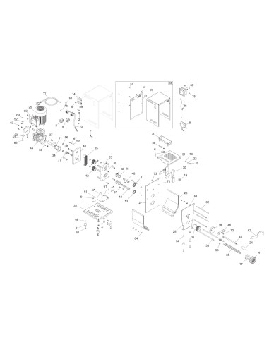 Vue éclatée 1 pour Machines A Pates CIAOPASTA 2 - from 2018.04 