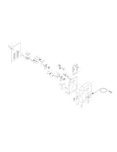 Vue éclatée 3 pour Machines A Pates TS 256 XP 