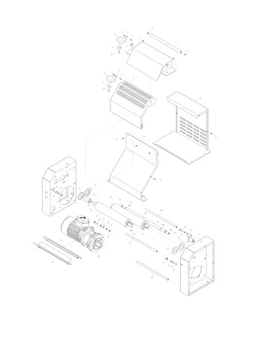 Vue éclatée 1 pour Machines A Pates TS 326 XP 