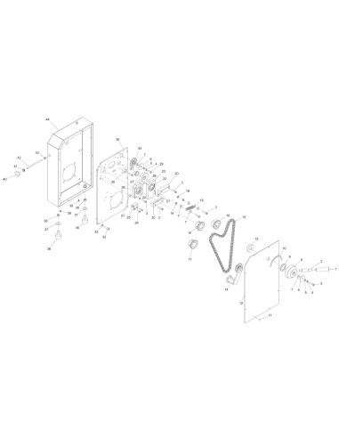 Vue éclatée 3 pour Machines A Pates TS 526 - until 2017.11 