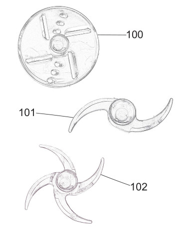 Vue éclatée 6 pour Pacojet PACOJET II 