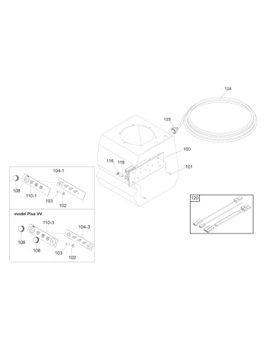 Vue éclatée 2 pour Blendeur JUMBOMIXER  X5 - from 2012.12 