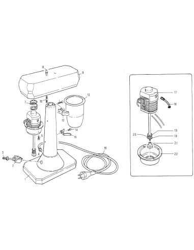 Vue éclatée 1 pour Milkshakers FR 2 