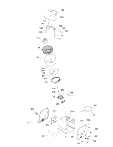 Vue éclatée 1 pour Qbo QBO-S 