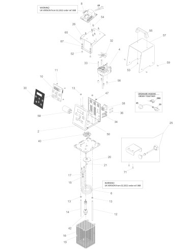 Vue éclatée 1 pour Softcooker SOFTCOOKER  Y09 