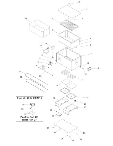 Vue éclatée 1 pour Softcooker SOFTCOOKER S 1/1 R 