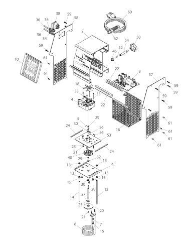 Vue éclatée 1 pour Softcooker WI-FOOD X 230/50/1 