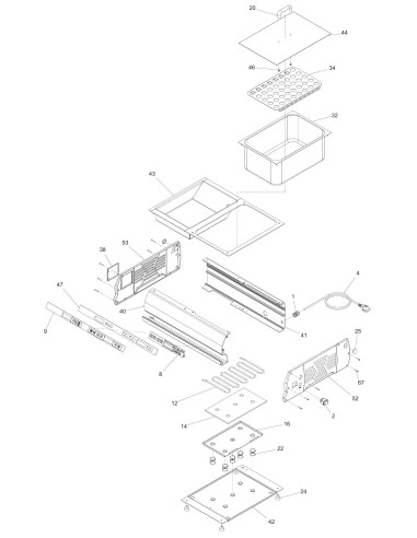 Vue éclatée 1 pour Spaceecook SPACEeCOOK 