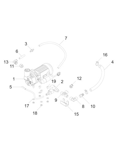 Vue éclatée 6 pour Machines Pour Sous Vide BABY SPACE 30 BX 