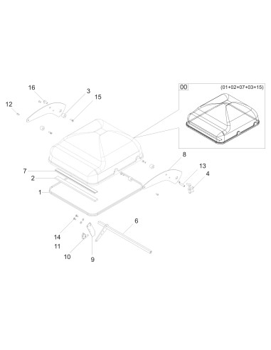 Vue éclatée 1 pour Machines Pour Sous Vide 30 BX P08 - from 2014.06.20 