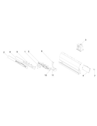 Vue éclatée 5 pour Machines Pour Sous Vide 30 BX P08 - from 2014.06.20 