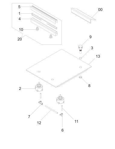 Vue éclatée 4 pour Machines Pour Sous Vide 30 DX P08 - from 2014.06.20 