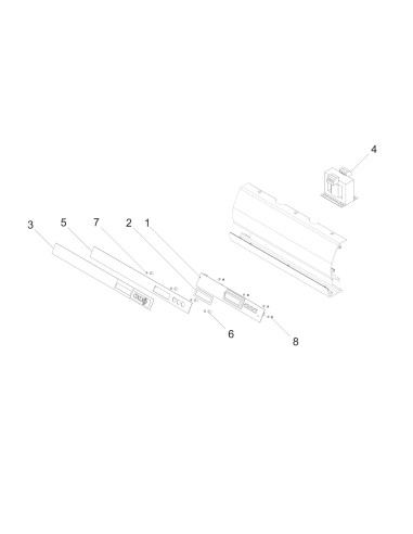 Vue éclatée 5 pour Machines Pour Sous Vide 30 EASY BX 