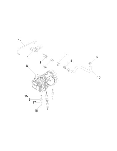 Vue éclatée 6 pour Machines Pour Sous Vide 30 EASY DX 