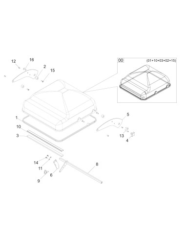 Vue éclatée 1 pour Machines Pour Sous Vide 40 BX - from 2014.06.20 