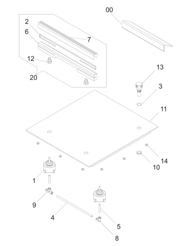 Vue éclatée 4 pour Machines Pour Sous Vide 40 BX - from 2014.06.20 