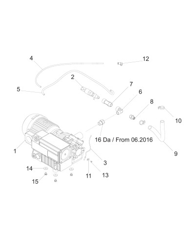 Vue éclatée 6 pour Machines Pour Sous Vide 40 BX - from 2014.06.20 