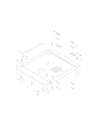 Vue éclatée 3 pour Machines Pour Sous Vide 40 DX - from 2014.06.20 