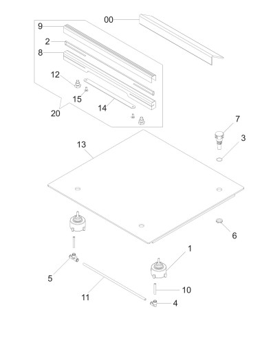 Vue éclatée 4 pour Machines Pour Sous Vide 50 BX - from 2014.06.20 