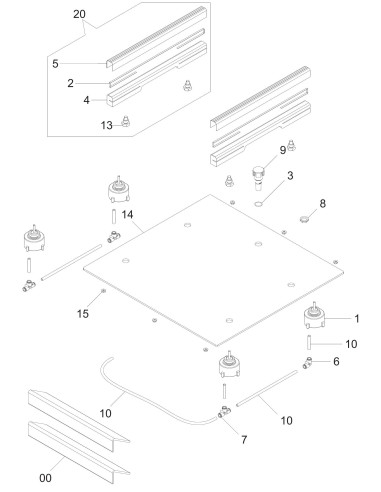 Vue éclatée 4 pour Machines Pour Sous Vide 50 BX2 - from 2014.06.20 