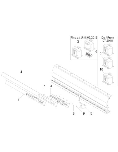 Vue éclatée 5 pour Machines Pour Sous Vide 70 BX3 