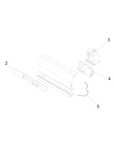 Vue éclatée 5 pour Machines Pour Sous Vide NeXt 30 BX P08 