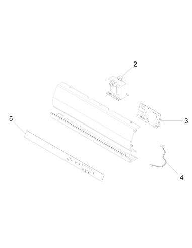 Vue éclatée 5 pour Machines Pour Sous Vide NeXt 50 BX 