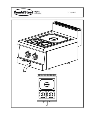 Pièces détachées Base 600 Bain Marie À Él. - Combisteel