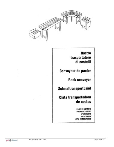 Pièces détachées COMENDA NTC Annee 2002 