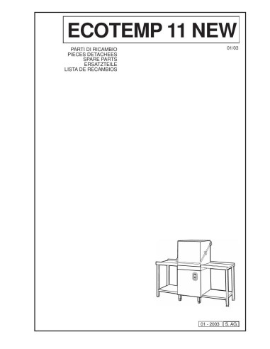 Pièces détachées COMENDA ECOTEMP11 Annee 2003 
