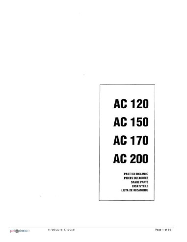 Pièces détachées COMENDA AC120 Annee 2002 