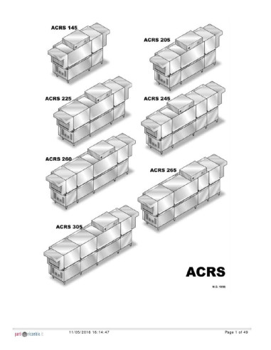 Pièces détachées COMENDA ACRS145 Annee 2006 