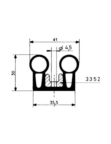 Bourrelet 4451 FDG-4451 - Linum 