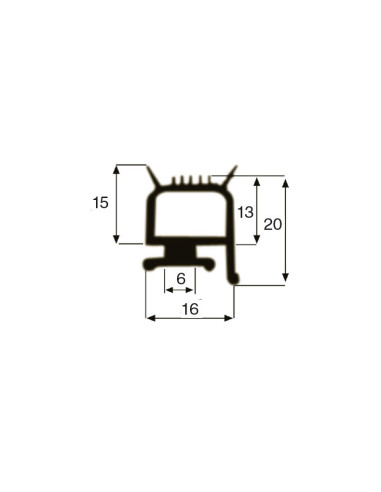 Joint caoutchouc JCR-0450 - Linum 