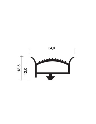 Joint en caoutchouc JCR-0240 - Linum 