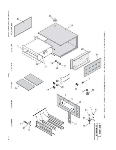 Pièces détachées CUPPONE TIZIANO TZ420-1M Annee 05-2013 