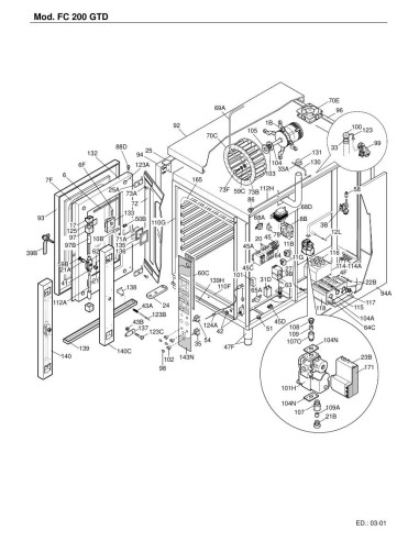 Pièces détachées FOINOX FC 200 GTD Annee 03-2001 