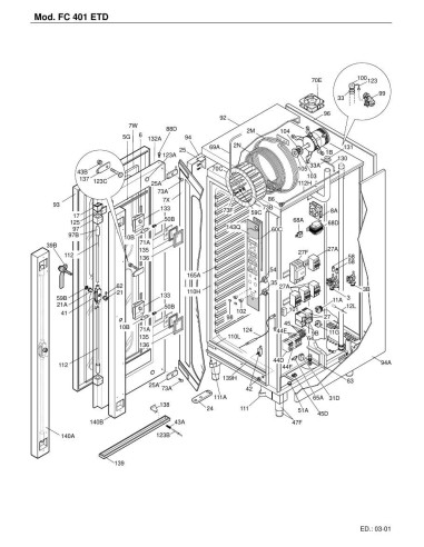 Pièces détachées FOINOX FC 401 ETD Annee 03-2001 