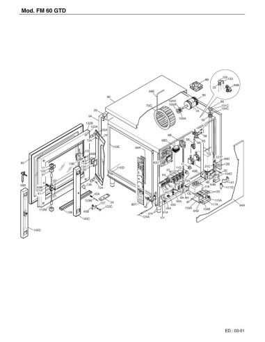 Pièces détachées FOINOX FM60GTD Annee 03-2001 