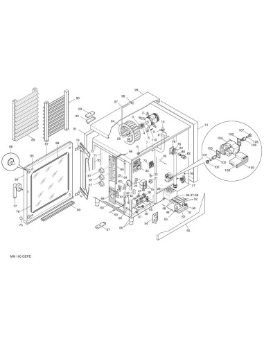 Pièces détachées FOINOX MM100 GEPE Annee 0 