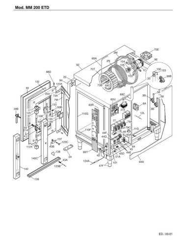 Pièces détachées FOINOX MM200 ETD Annee 01-2003 