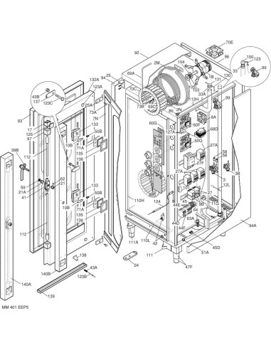 Pièces détachées FOINOX MM401 EEP5 Annee 0 