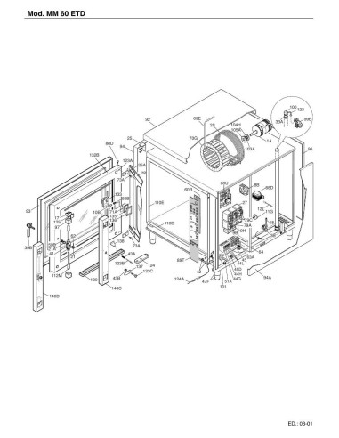 Pièces détachées FOINOX MM60 ETD Annee 01-2003 