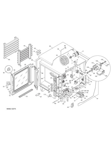 Pièces détachées FOINOX MM60 GEPA Annee 0 