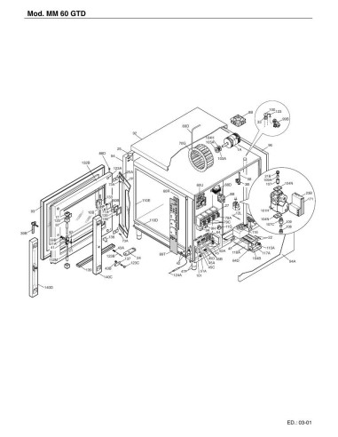 Pièces détachées FOINOX MM60 GTD Annee 01-2003 